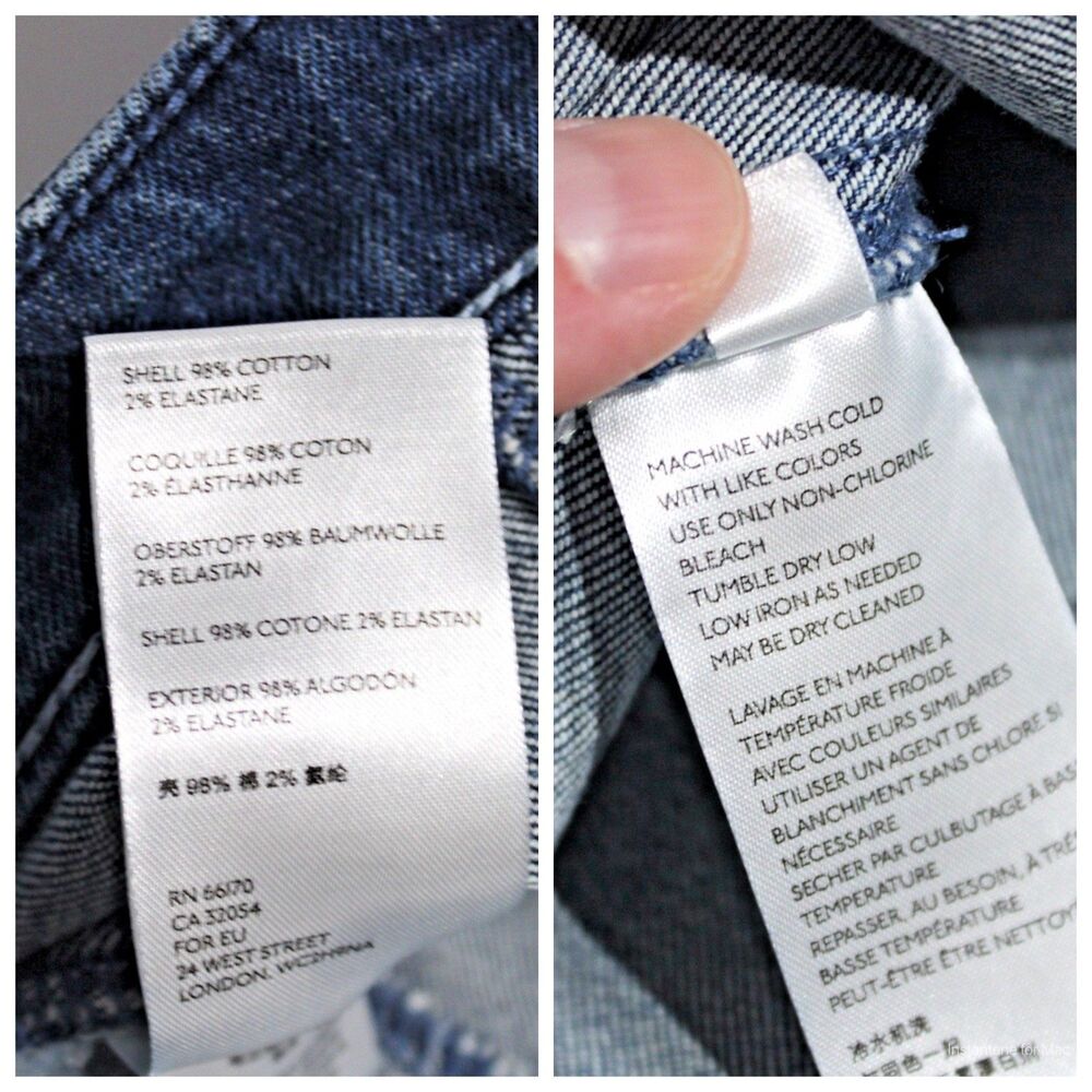 Pilcro Anthropologie Front Pocket 25" Crop Jeans Boho Stretch Women Size 27 (J3) - Picture 5 of 8